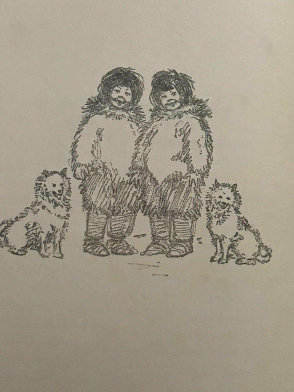 The Eskimo Twins by Lucy Fitch Perkins Childrens Book Antique Hardcover 1914 - Picture 6 of 10